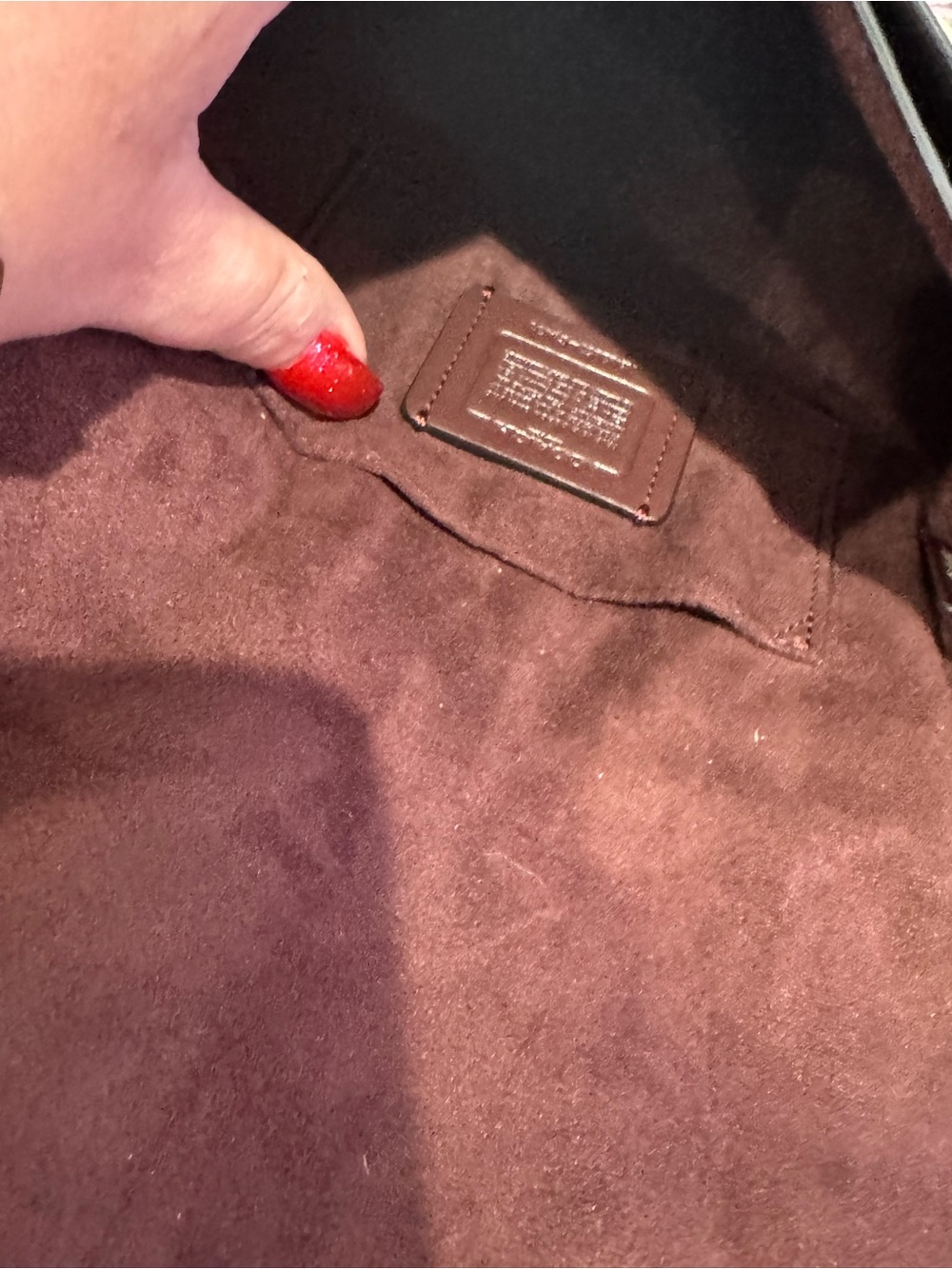 COACH Ellen Leather Crossbody Bag - Picture 11 of 16